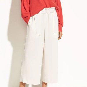 Vince Women Cinched Waist Culottes size XS in SANDSTONE